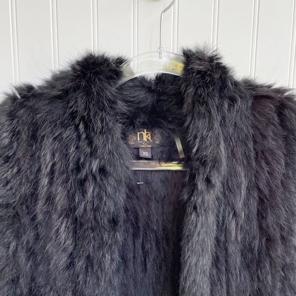 Metric Knits Fur Vest Collection Black - Picture 2 of 6